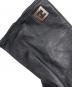 FENDI (フェンディ) レザーグローブ ブラック サイズ:SIZE7.5：6000円