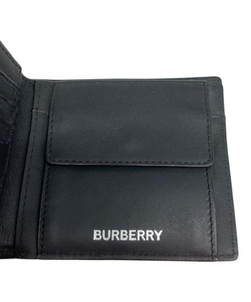 BURBERRY（バーバリー）BURBERRY (バーバリー) 2つ折り財布 ブラックの古着・服飾アイテム