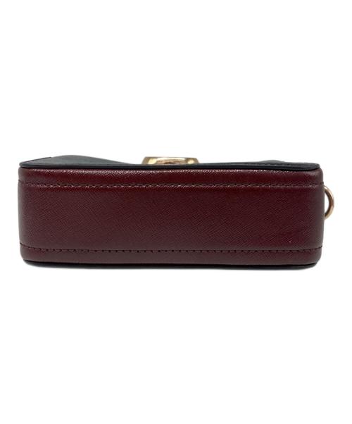 MARC JACOBS（マークジェイコブス）MARC JACOBS (マークジェイコブス) ショルダーバッグ ブラック×レッドの古着・服飾アイテム