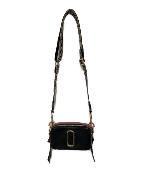 MARC JACOBS（マークジェイコブス）MARC JACOBS (マークジェイコブス) ショルダーバッグ ブラック×レッドの古着・服飾アイテム