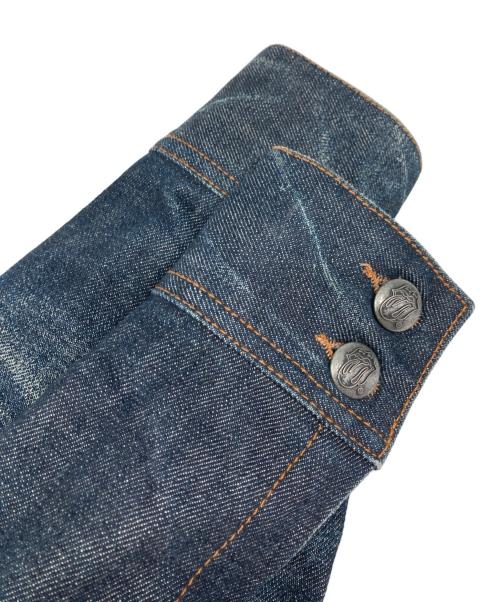 JACKROSE VINTAGE（ジャックローズヴィンテージ）JACKROSE VINTAGE (ジャックローズヴィンテージ) THE ROLLING STONES (ザ ローリングストーンズ) オールドデザインデニムジャケット インディゴ サイズ:3の古着・服飾アイテム