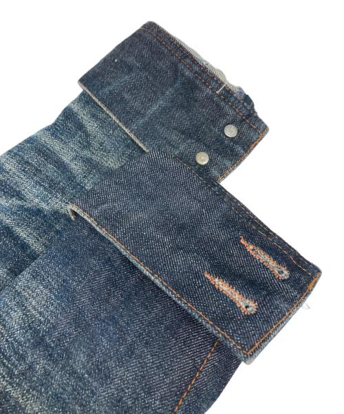 JACKROSE VINTAGE（ジャックローズヴィンテージ）JACKROSE VINTAGE (ジャックローズヴィンテージ) THE ROLLING STONES (ザ ローリングストーンズ) オールドデザインデニムジャケット インディゴ サイズ:3の古着・服飾アイテム