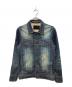 JACKROSE VINTAGE（ジャックローズヴィンテージ）の古着「オールドデザインデニムジャケット」｜インディゴ