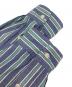 中古・古着 POLO RALPH LAUREN (ポロ・ラルフローレン) CLASSIC FIT ストライプシャツ ブルー×グリーン サイズ:L：13000円