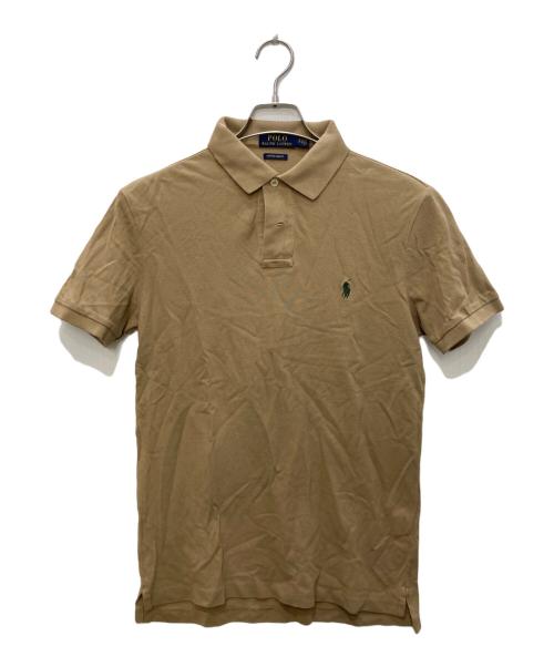 POLO RALPH LAUREN（ポロ・ラルフローレン）POLO RALPH LAUREN (ポロ・ラルフローレン) ポロシャツ ベージュ サイズ:Ｓの古着・服飾アイテム