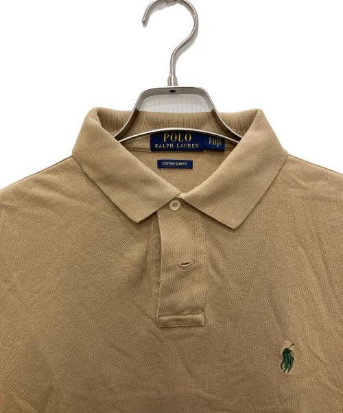 POLO RALPH LAUREN（ポロ・ラルフローレン）POLO RALPH LAUREN (ポロ・ラルフローレン) ポロシャツ ベージュ サイズ:Ｓの古着・服飾アイテム