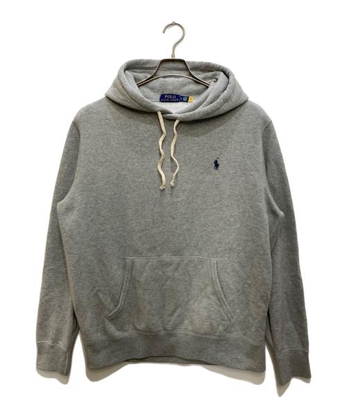 POLO RALPH LAUREN（ポロ・ラルフローレン）POLO RALPH LAUREN (ポロ・ラルフローレン) プルオーバーパーカー グレー サイズ:Lの古着・服飾アイテム