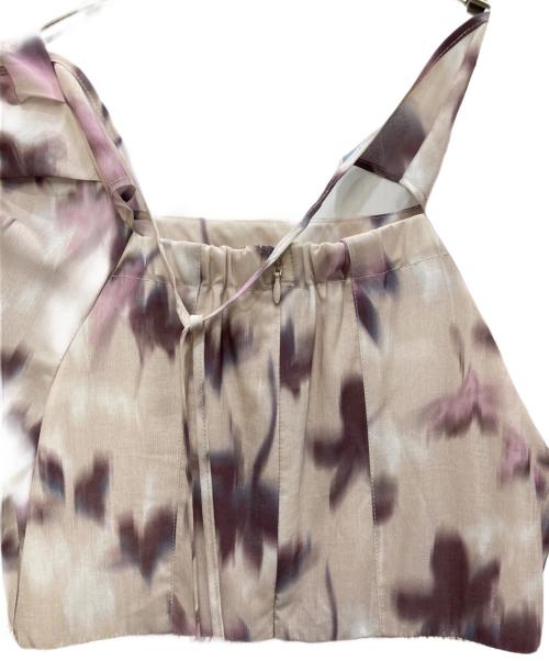 HER LIP TO（ハーリップトゥ）HER LIP TO (ハーリップトゥ) Blurring Pleated Long Dress ベージュ サイズ:Ｍの古着・服飾アイテム