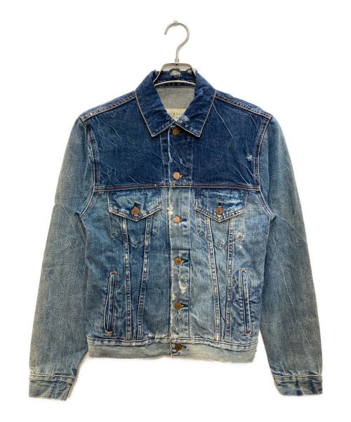Denim & Supply Ralph Lauren（デニム＆サプライ ラルフローレン）Denim & Supply Ralph Lauren (デニム＆サプライ ラルフローレン) ダメージ加工デニムジャケット インディゴ サイズ:XSの古着・服飾アイテム