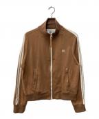 SATURセター）の古着「Lawton All Day Track Zip-Up Jacket」｜ブラウン