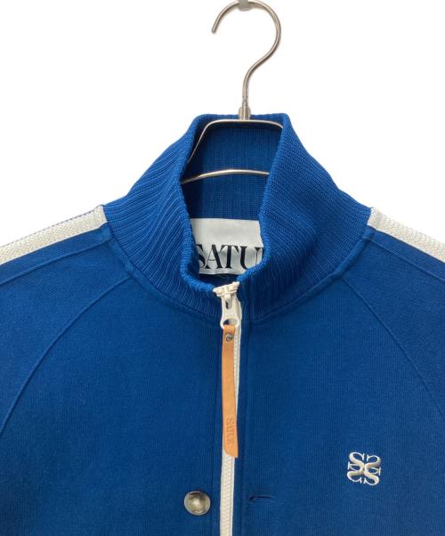 SATUR（セター）SATUR (セター) Lawton All Day Track Zip-Up Jacket ブルー サイズ:Lの古着・服飾アイテム