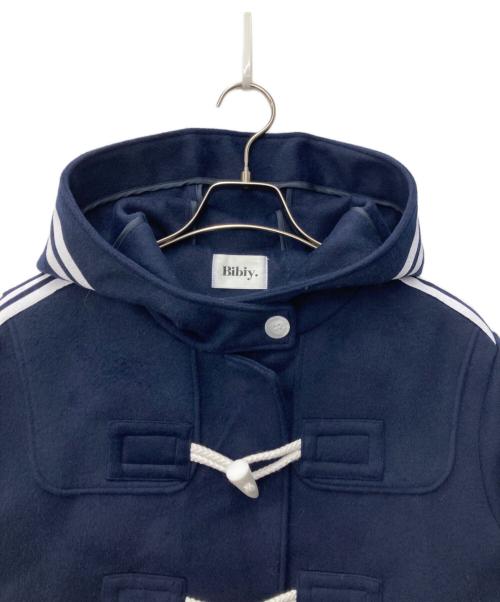 Bibiy.（ビビィ）Bibiy. (ビビィ) CHARLENE DUFFLE COAT ネイビー サイズ:Freeの古着・服飾アイテム
