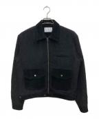 SUGARHILLシュガーヒル）の古着「Shaggy Blouson」｜ブラック