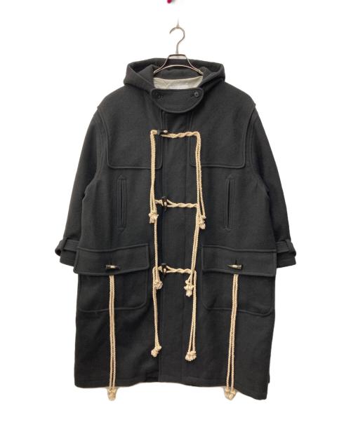 SUGARHILL（シュガーヒル）SUGARHILL (シュガーヒル) CORDED DUFFLE COAT チャコールグレーの古着・服飾アイテム