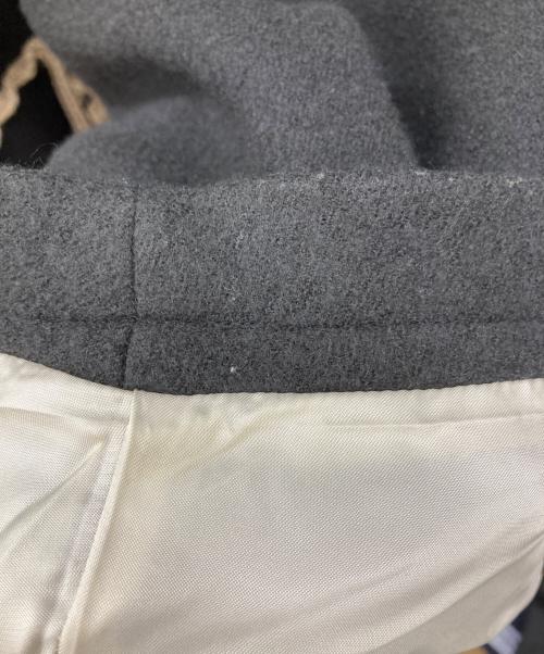 SUGARHILL（シュガーヒル）SUGARHILL (シュガーヒル) CORDED DUFFLE COAT チャコールグレーの古着・服飾アイテム