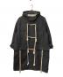 SUGARHILL（シュガーヒル）の古着「CORDED DUFFLE COAT」｜チャコールグレー