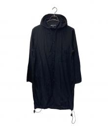 Y-3（ワイスリー）の古着「Hooded Long Shirt」｜ブラック