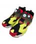 REEBOK（リーボック）の古着「INSTAPUMP FURY 94　スニーカー」｜レッド×イエロー