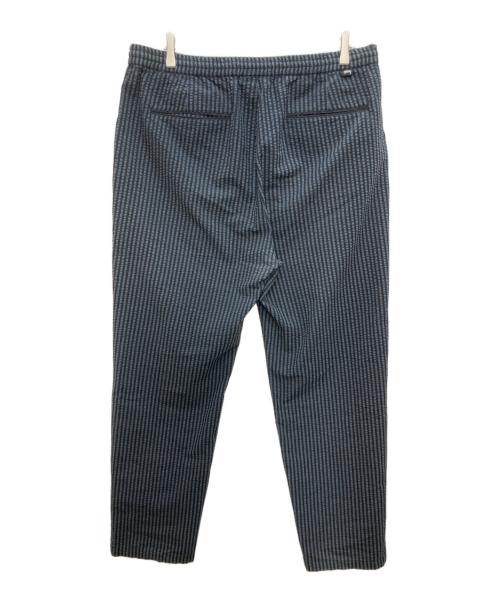 stussy（ステューシー）stussy (ステューシー) シアサッカーストライプパンツ ブラック×ネイビー サイズ:ＸＬの古着・服飾アイテム