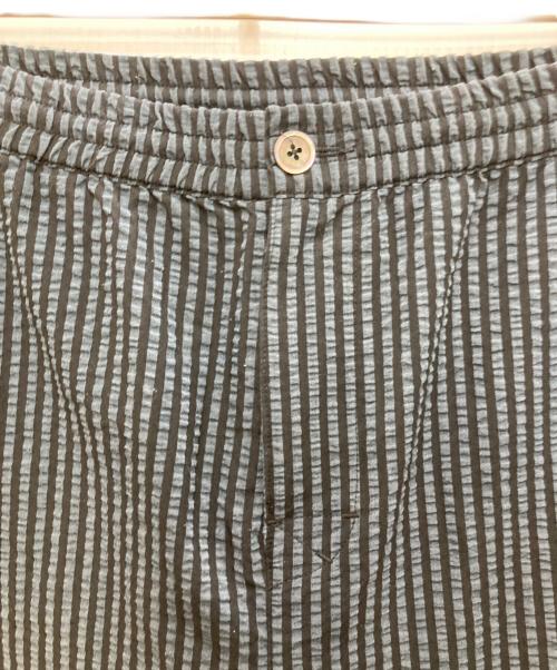 stussy（ステューシー）stussy (ステューシー) シアサッカーストライプパンツ ブラック×ネイビー サイズ:ＸＬの古着・服飾アイテム
