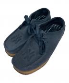 CLARKS×KITH×MLBクラークス×キス×エムエルビー）の古着「Wallabee ブーツ」｜ネイビー
