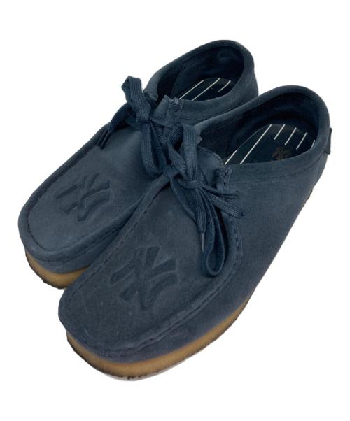 CLARKS（クラークス）CLARKS (クラークス) KITH (キス) MLB (エムエルビー) Wallabee ブーツ ネイビー サイズ:41の古着・服飾アイテム