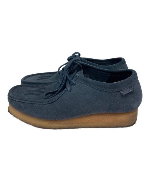 CLARKS（クラークス）CLARKS (クラークス) KITH (キス) MLB (エムエルビー) Wallabee ブーツ ネイビー サイズ:41の古着・服飾アイテム