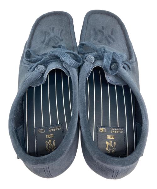 CLARKS（クラークス）CLARKS (クラークス) KITH (キス) MLB (エムエルビー) Wallabee ブーツ ネイビー サイズ:41の古着・服飾アイテム