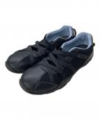 Rockfish Weatherwearロックフィッシュウェザーウェア）の古着「ZANE X STRAP SNEAKERS」｜ブラック