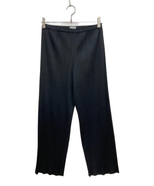 PLEATS PLEASE（プリーツプリーズ）PLEATS PLEASE (プリーツプリーズ) プリーツパンツ ブラック サイズ:2の古着・服飾アイテム