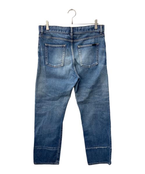 Saint Laurent Paris（サンローランパリ）Saint Laurent Paris (サンローランパリ) ヴィンテージ加工デニムパンツ インディゴ サイズ:32の古着・服飾アイテム