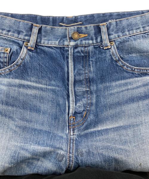 Saint Laurent Paris（サンローランパリ）Saint Laurent Paris (サンローランパリ) ヴィンテージ加工デニムパンツ インディゴ サイズ:32の古着・服飾アイテム