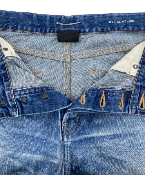 Saint Laurent Paris（サンローランパリ）Saint Laurent Paris (サンローランパリ) ヴィンテージ加工デニムパンツ インディゴ サイズ:32の古着・服飾アイテム