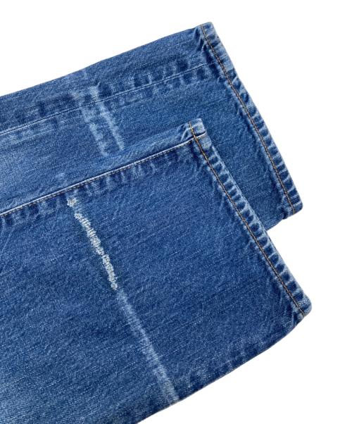 Saint Laurent Paris（サンローランパリ）Saint Laurent Paris (サンローランパリ) ヴィンテージ加工デニムパンツ インディゴ サイズ:32の古着・服飾アイテム