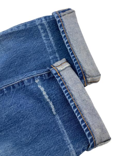 Saint Laurent Paris（サンローランパリ）Saint Laurent Paris (サンローランパリ) ヴィンテージ加工デニムパンツ インディゴ サイズ:32の古着・服飾アイテム