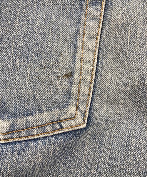 Saint Laurent Paris（サンローランパリ）Saint Laurent Paris (サンローランパリ) ヴィンテージ加工デニムパンツ インディゴ サイズ:32の古着・服飾アイテム