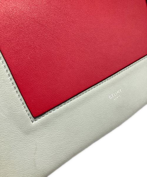 CELINE（セリーヌ）CELINE (セリーヌ) フレームバッグ グレーの古着・服飾アイテム