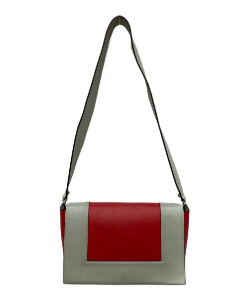 CELINE（セリーヌ）CELINE (セリーヌ) フレームバッグ グレーの古着・服飾アイテム
