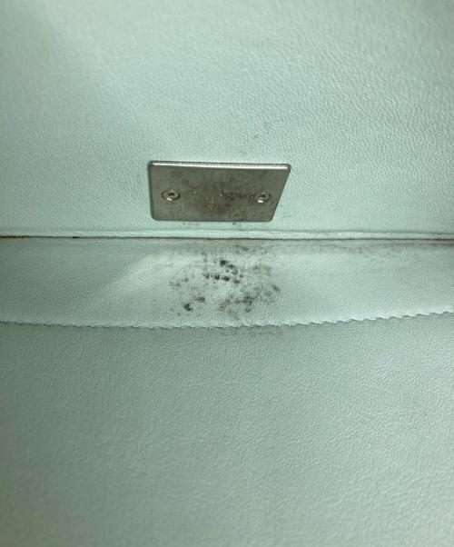 CELINE（セリーヌ）CELINE (セリーヌ) フレームバッグ グレーの古着・服飾アイテム
