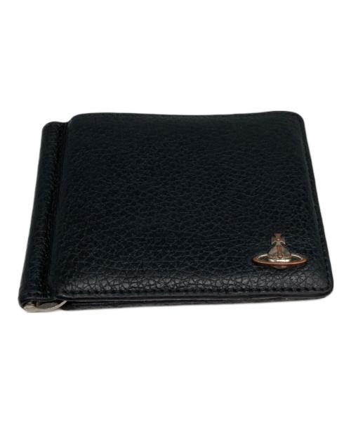Vivienne Westwood（ヴィヴィアンウエストウッド）Vivienne Westwood (ヴィヴィアンウエストウッド) 2つ折り財布 ブラックの古着・服飾アイテム