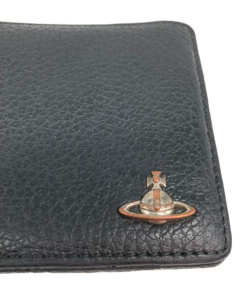 Vivienne Westwood（ヴィヴィアンウエストウッド）Vivienne Westwood (ヴィヴィアンウエストウッド) 2つ折り財布 ブラックの古着・服飾アイテム