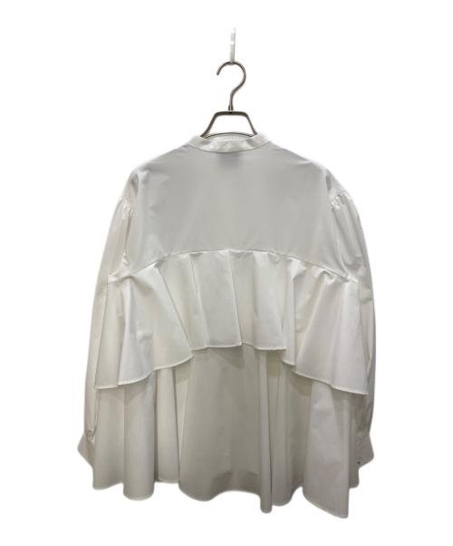 UNITED ARROWS TOKYO（ユナイテッドアローズトウキョウ）UNITED ARROWS TOKYO (ユナイテッドアローズトウキョウ) バックフレアバルーンブラウス ホワイト サイズ:38の古着・服飾アイテム