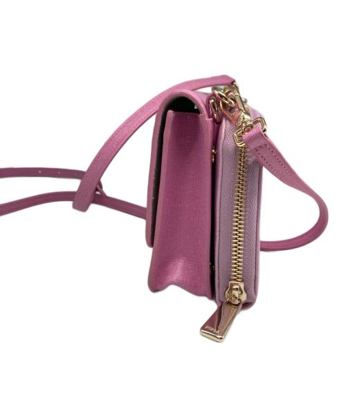 FURLA（フルラ）FURLA (フルラ) ショルダーバッグ ピンクの古着・服飾アイテム