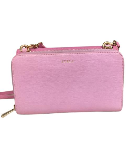 FURLA（フルラ）FURLA (フルラ) ショルダーバッグ ピンクの古着・服飾アイテム