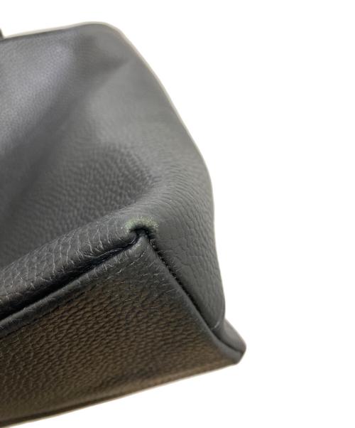 HushTug（ハッシュタグ）HushTug (ハッシュタグ) オールレザーハンドバッグ ブラック サイズ:-の古着・服飾アイテム