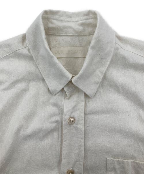 OUR LEGACY（アワーレガシー）OUR LEGACY (アワーレガシー) CLASSIC SHIRT WHITE SILK COCSWS ホワイト サイズ:46の古着・服飾アイテム