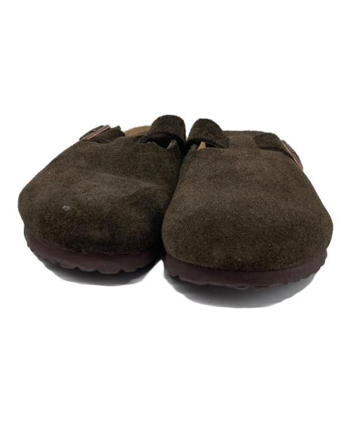 BIRKENSTOCK（ビルケンシュトック）BIRKENSTOCK (ビルケンシュトック) BOSTON スウェードサンダル ブラウン サイズ:26.5cm/US8.5の古着・服飾アイテム