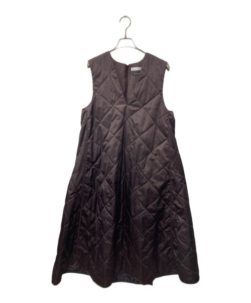 ADORE（アドーア）ADORE (アドーア) LIMONTA キルティングワンピース ボルドー サイズ:38の古着・服飾アイテム