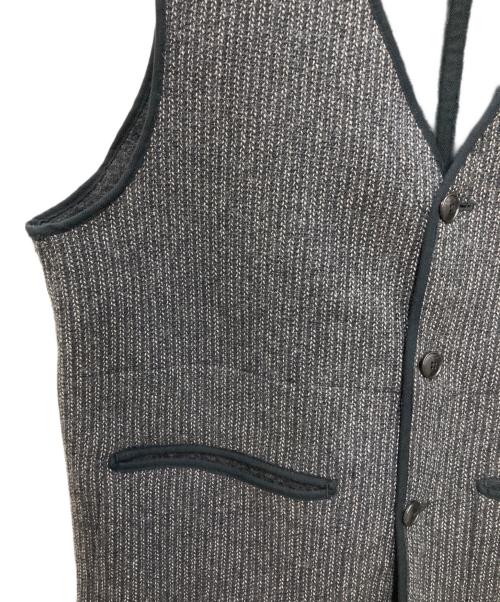 OLD JOE & Co.（オールドジョー）OLD JOE & Co. (オールドジョー) ビーチクロスベスト グレー サイズ:38の古着・服飾アイテム