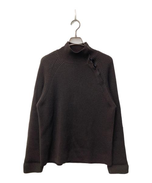 GUCCI（グッチ）GUCCI (グッチ) 厚手ニット ブラウン サイズ:Mの古着・服飾アイテム